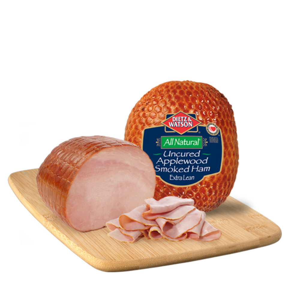 Whole Deli Uncured Applewood Smoked Ham Dietz & Watson
