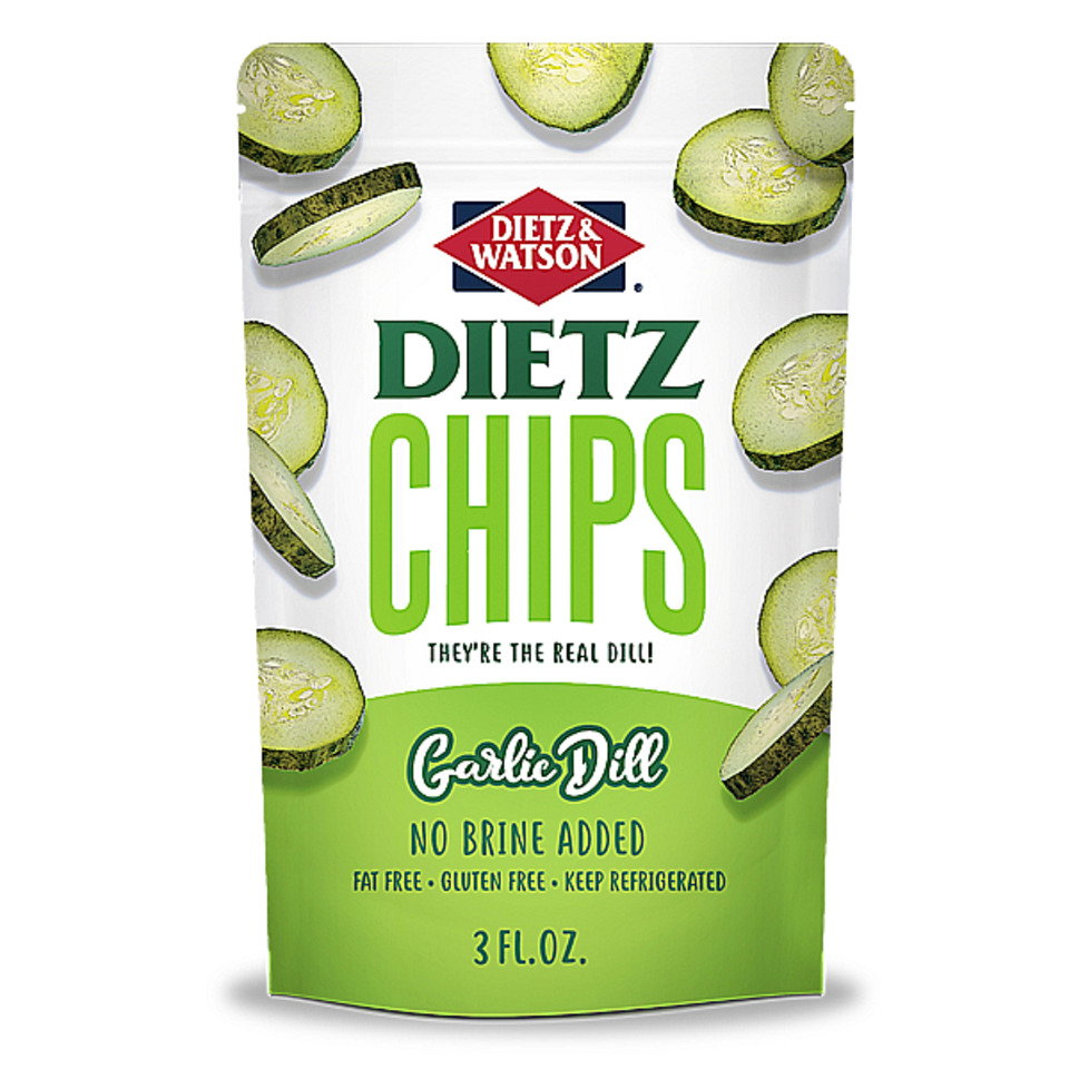 Dietz Chips Garlic Dill Pickle