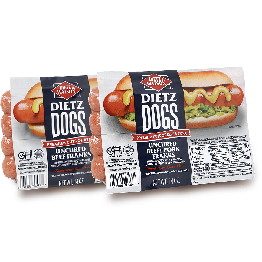 Dietz Dogs Uncured Franks
